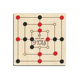 Ahşap 9 Taş Akıl, Zeka ve Oyunu (Dokuztaş, Dokuz Taş) ETİC043 - Option-1