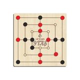 Ahşap 9 Taş Akıl, Zeka Ve Strateji Oyunu (dokuztaş, Dokuz Taş) ETİC043