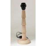 Ahşap Abajur Ayağı 35 Cm