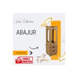 Ahşap Abajur Çekmeceli Abajur Hobi Malzemeleri Boyanabilir Ahşap Kutu Hediyelik