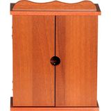 Ahşap Anahtar Dolabı Anahtarlık - Ceviz