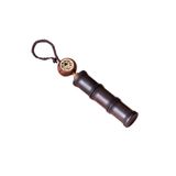 Ahşap Araba Anahtarı Kolye, Wooden Bamboo Car Keychain Rising Step By Step 9cm