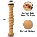 Ahşap Ayak Masaj Rolü Derin Doku, Plantar Fasciitis Rahatlaması & Refleksoloji