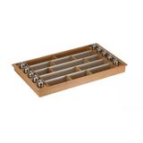 Ahşap Baharatlık ve Kaşıklık Ünitesi 90 Cm. Modül