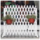 Ahşap bahçe kapısı, Genişletilebilir Bahçe Çiti 80x160cm Beyaz Ahşap Paneller Pet Bariyer Dış Mekan Gizlilik Ekranı Ayarlanabilir Genişlik 34160cm Bağımsız Bahçe Muhafazası