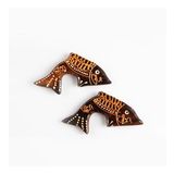 Ahşap Balık Magnet 2 Li Set
