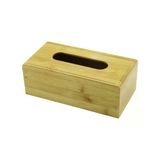 AHŞAP - BAMBU PEÇETELİK KUTU 11.6 X 22.8CM ALT KAPAKLI = KAYAR KANALLI - AÇ-KAPA GO-53-vice 01585