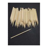 Ahşap Bambu Silindir Maket Çubukları 5 Mm 14,5 Cm 200 Adet