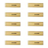 Ahşap Bambu Sivri Uçlu Patates Kızartma Çubuğu Çöp Şiş - Boy:35 Cm./En:5 mm. -100 Adetlik 10 Paket