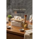 Ahşap Bambu Z Peçetelik - Tezgah Üstü Havluluk Ve Peçete Standı -Modern Mutfak Ve Banyo Aksesuarı