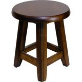 Ahşap Bar Taburesi 35 cm - Ceviz