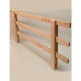Ahşap Bebek Çocuk Yatak Koruma Bariyeri 120X45 Cm, Güvenli ve Şık Design - Seçenek 1