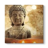 Ahşap Buda Tablosu 50 x 50