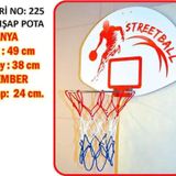 Ahşap Büyük Pota - Basketbol Maçı - Basketbol Oyuncak - Basket Oyunu - Büyük Pota Seti - Pota Oyunca