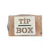 Ahşap Büyük Tipbox Kumbara