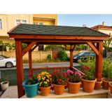 Ahşap Çardak Kamelya Pergola Bahçe S4