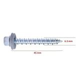 Ahşap Çatı Vidası 6.3X45mm Betofast