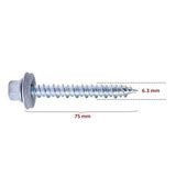 Ahşap Çatı Vidası 6.3X75mm Betofast