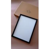 Ahşap Çerçeve 30x40 cm Premium Frame Siyah & Ahşap & Beyaz Çerçeve (Siyah)