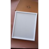 Ahşap Çerçeve 40X50CM Premium Frame Puzzle Forma Düğün Nişan Fotoğraf Çerçevesi - Beyaz - 40 x 50