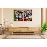 Ahşap Çerçeveli Doğum Günü Tablo, 50X70