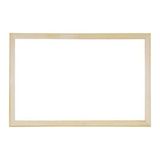 Ahşap Çerçeveli Duvara Monte Yazı Tahtası 30X45CM Beyaz - Ahşap - Beyaz - Seçenek 1