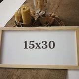 Ahşap Çerçeveli Tablo Doğal Çam Ağacı Ahsap Resim Çercevesi Doğal Ahsap Rengi İle Fotograf, Resim Kolajları, Duvar Galerisi Dekoru Cercevesi (15X30)