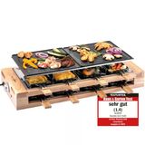 Ahşap Çerçeveli Ve Ilag Kaplamalı 8 Kişilik Klamer Raclette Izgara