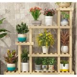 Ahşap Çiçeklik Modelleri Bahçe Balkon Salon
