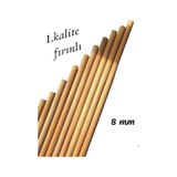Ahşap Çıta Kavela 8 MM Yivli 10 Adet 100 CM