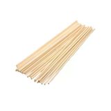 Ahşap Çöp Şiş Çubuğu Uzun DÜZ UÇLU 5 MMX350 MM (100 Adet)