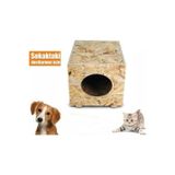 AHŞAP CRAFT OSB Ahşap Kedi Evi