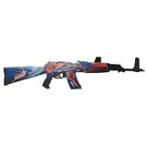 Ahşap CS-GO Disarray AK-47 Lastik Atar Oyuncak Tüfek