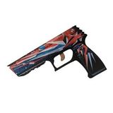 Ahşap CS-GO Point Disarray P250 Lastik Atar Oyuncak Tabanca