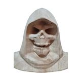 Ahşap Dekoratif Büst Heykeli İskeletor