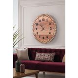 Ahşap Dekoratif Büyük Duvar Saati(60*60 CM)