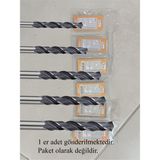 Ahşap Delme Matkap Ucu 5 Adet 4mm,5mm,6mm,7mm,8mm
