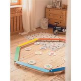 Ahşap Denge Kirişi, Denge Tahtası,oyuncak,aktivite Oyuncağı,ahsap Oyuncaklar,montessori Oyuncak