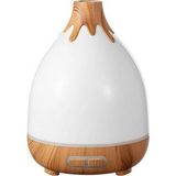 Ahşap Desenli 300ML Ultrasonik Aroma Difüzör ve Hava Nemlendirici - Pembe