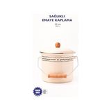 Ahşap Detaylı Yoğurt/bakliyat BAKRACI(20CM-3 Litre-Tüm Ocaklarla Uyumlu) - Standart