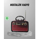 Ahşap Dokulu Bluetooth Müzik Kutusu – Vintage Led Tasarımıyla Modern Ses Deneyimi FRTKGT25DYMXUCZZZNOSTALJİKR-1