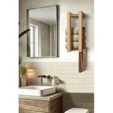 Ahşap Duvar Rafı/ Banyo Rafı/ Havluluk
