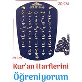 Ahşap Elifba-Kur’an Öğrenmeye Yardımcı Eğitim Materyali Bultak Yapboz