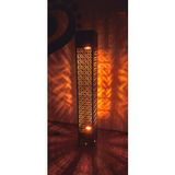 Ahşap Ev Dekorasyonu Gece Aydınlatması Gece Lambası Led Işıklı Lambader 100cm (GK104)