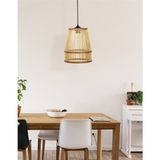 Ahşap Fabrikası Rustik Serisi Lavinia Bambu 30x20 cm Sarkıt Avize