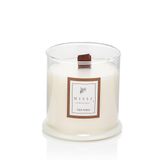 Ahşap Fitilli Dark Amber Kokulu Vegan Mum