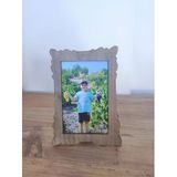Ahşap Fotoğraf Çerçevesi (Fotoğraf Dahil) 10X15 Cm Şık Ve Dekoratif Masa Üstü Çerçeve Vitrin