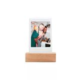 Ahşap Fotoğraf Çerçevesi - Led Işıklı, Instax Mini Uyumlu