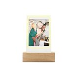 Ahşap Fotoğraf Çerçevesi - Led Işıklı, Instax Mini Uyumlu