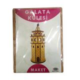 Ahşap Galata Kulesi Maketi - 3 Boyutlu - Kampanyalı Fiyat